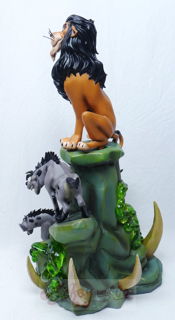 Disney Iron Studios Le Roi Lion Art Scale Deluxe Statue 1/10 Scar Deluxe 31 cm