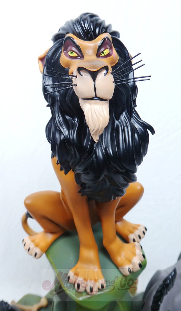 Disney Iron Studios The Lion King Art Scale Deluxe Statue 1/10 Scar Deluxe 31 cm