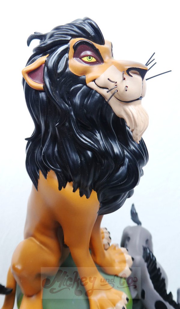 Disney Iron Studios The Lion King Art Scale Deluxe Statue 1/10 Scar Deluxe 31 cm