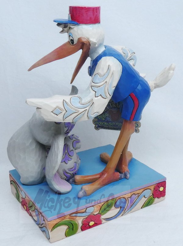 Disney Enesco Jim Shore Traditions : 4027947 Dumbo avec cigogne Livraison spéciale