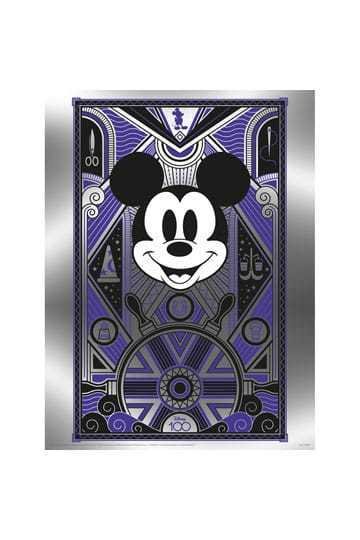 Disney Pyramid Poster Metallic Print 30x40 cm : Mickey Mouse