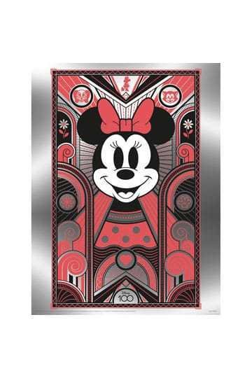 Disney Pyramid Poster Metallic Print 30x40 cm : Minnie Mouse