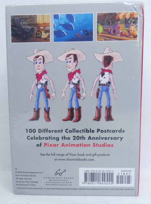 Disney 100 different Sammelbare Postkarten Pixar