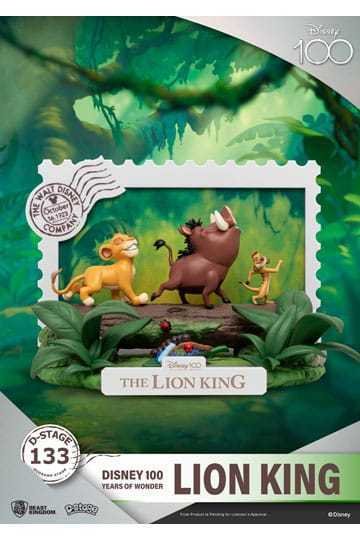 Disney Beast Kingdom Diorama 100 years of Woner: König der Löwen