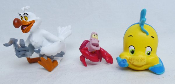 Ensemble de mini figurines Petite Sirène par Disney Showcase