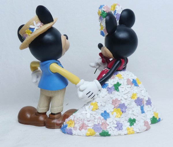 Disney Enesco Showcase Figur: 6014864 Mickey und Minnie Botanical