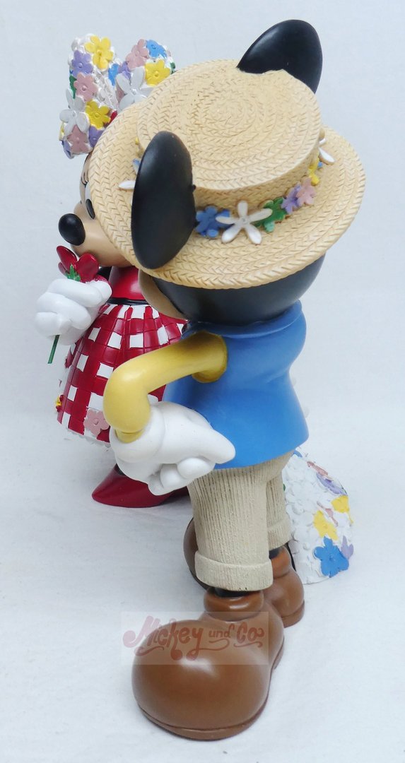 Disney Enesco Showcase Figur: 6014864 Mickey und Minnie Botanical