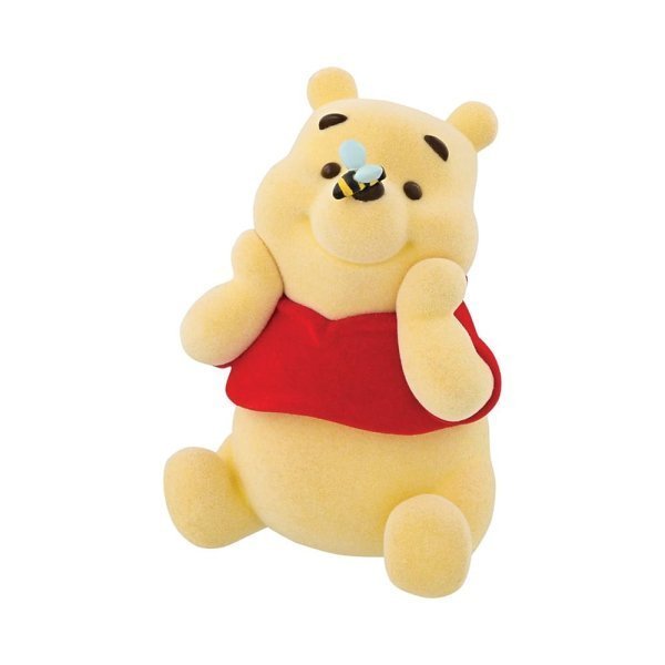Disney Enesco Grand Jester Figur: 6014933 Flocked Winnie Pooh