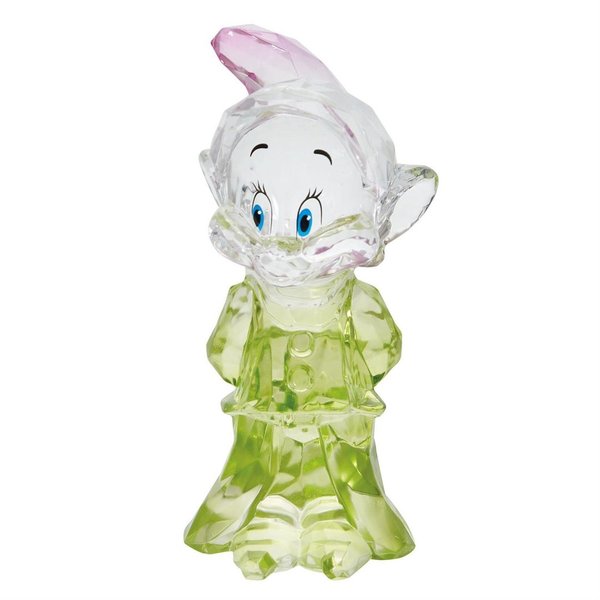 Figurine Acrylique Disney Enesco Showcase : 6013332 Dopey Seppl des 7 Nains
