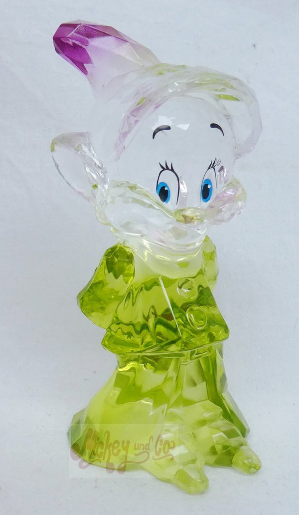 Figurine Acrylique Disney Enesco Showcase : 6013332 Dopey Seppl des 7 Nains