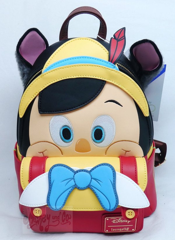 Disney Loungefly Rucksack Daypack WDBK Disney Parks Exclusic Pinocchio
