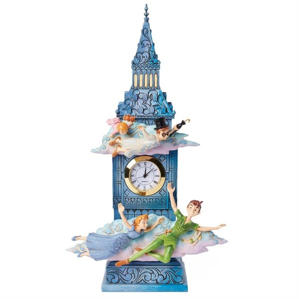 Disney Enesco Traditions Jim Shore 6015025: Peter Pan’s Clock Big Ben London