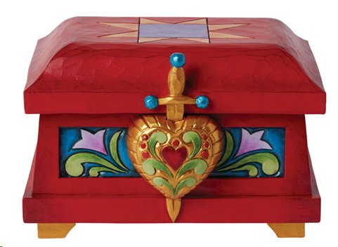 Disney Enesco Traditions Jim Shore  6015024 : Queen’s Trinket Box Schneewittchen