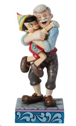 Disney Enesco Traditions Jim Shore 6015019 : Geppetto & Pinocchio
