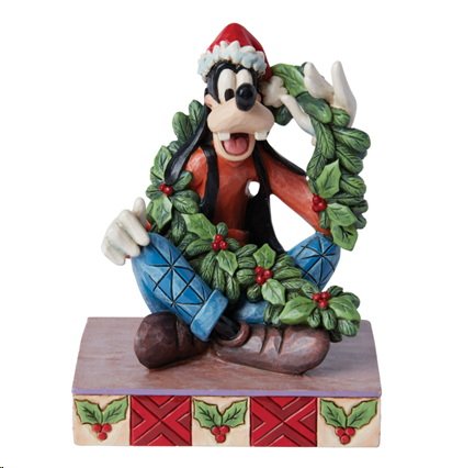 Disney Enesco Traditions Jim Shore  6015011 : Christmas Goofy Weihnacht