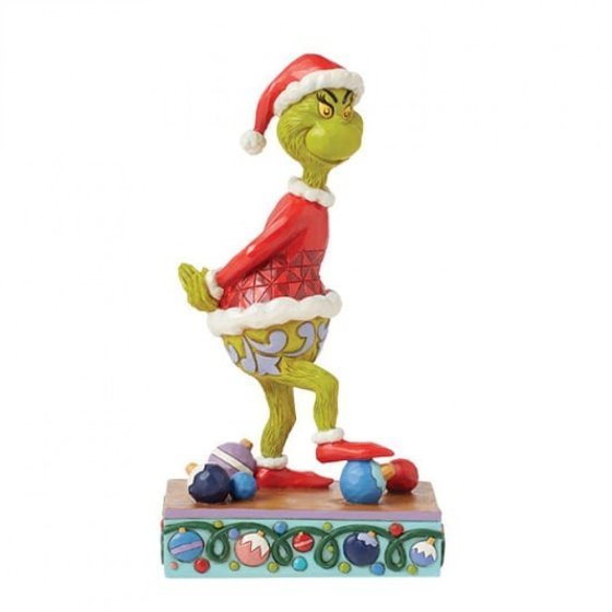 Enesco Grinch by Jim Shore Grinch steps on an ornament 6015219