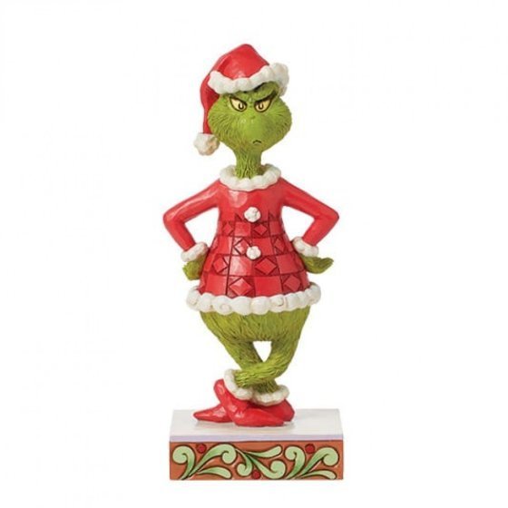 Enesco Grinch by Jim Shore 6015222 Grinch with his hands on his hips