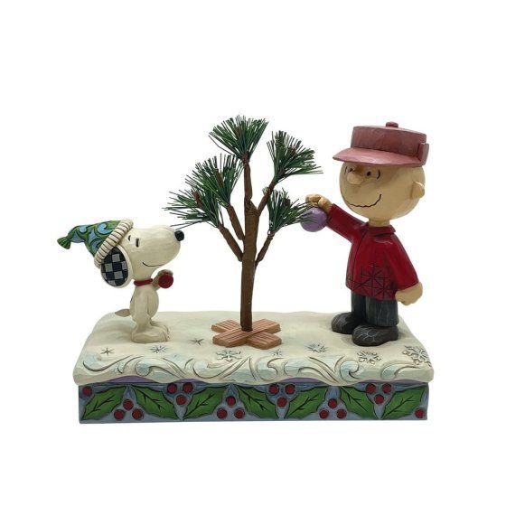 Enesco Peanuts by Jim Shore : 6015029 Snoopy + Charlie Brown Weihnachtsbaum
