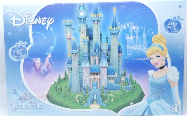 Disney 4D Cityscape Puzzle Cinderella Schloss 509 Teile